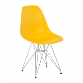 Chaise DSR Charles Eames Jaune