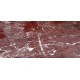 180 x 90 cm oval Tulip table - Ruby red marble