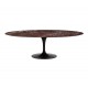 199 x 121 cm oval Tulip table - Ruby red marble