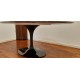 100 cm Tulip table red marble
